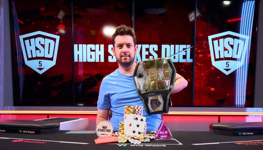 Блезнік став чемпіоном High Stakes Duel 5. Він в третє поспіль переграв Антоніуса